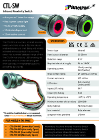 Thumbnail of document Data Sheet - CTL-SW-LO Panel Pilot